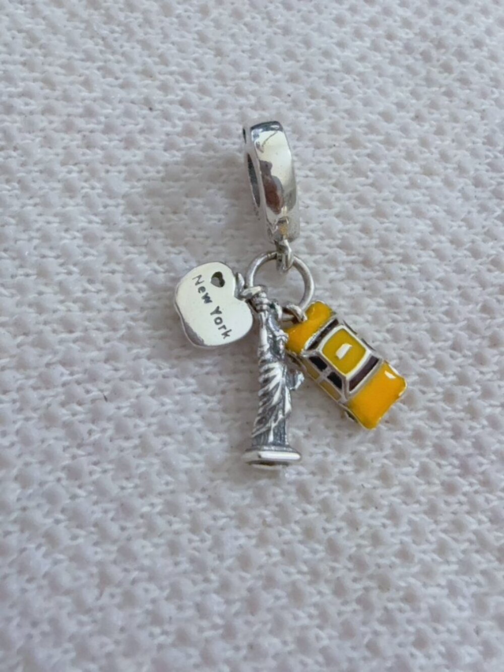 Symbols of New York City Dangle Charm New York Icon Charm For Pandora Bracelet